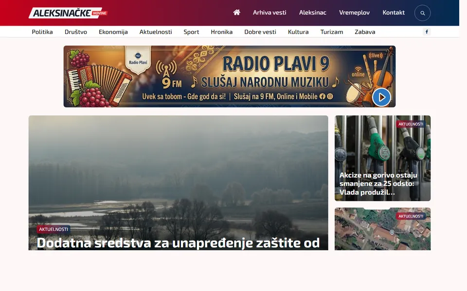 Aleksinačke novine — aleksinacke.rs